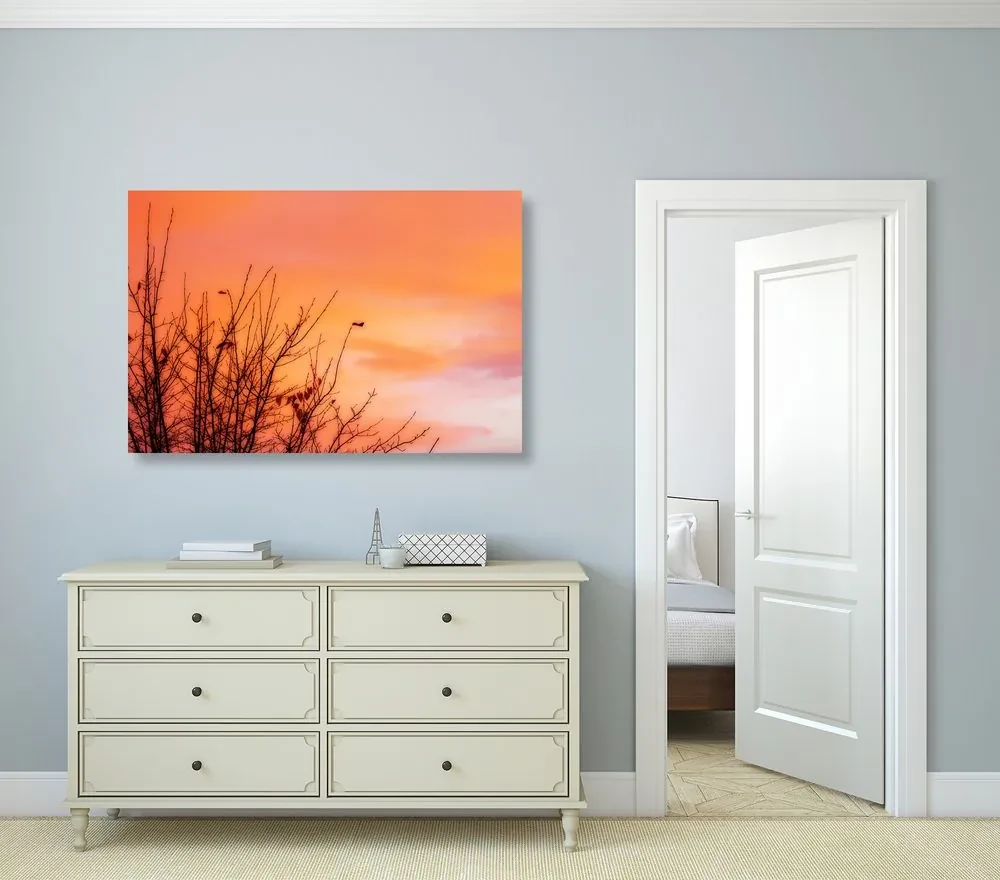 Tablou cerul colorat