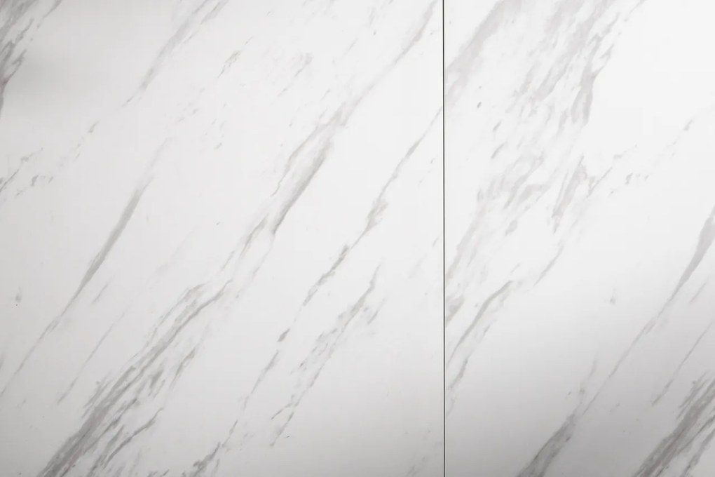 Masa extensibila design extravagant Prometheus 180-260cm, gri alb