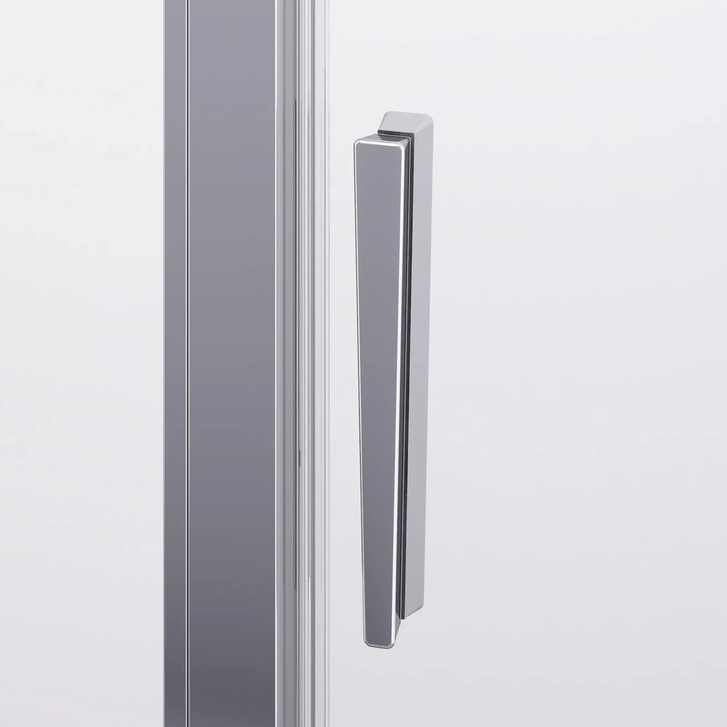 Usa culisanta de dus in nisa, 1400 mm, crom, doua elemente, Ronal Divera 1400 mm, Crom