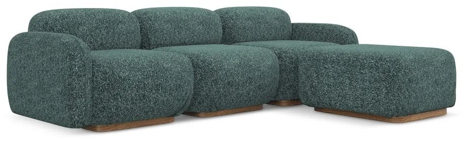 Colțar modular turcoaz (cu colț variabil) Ailani – Makamii