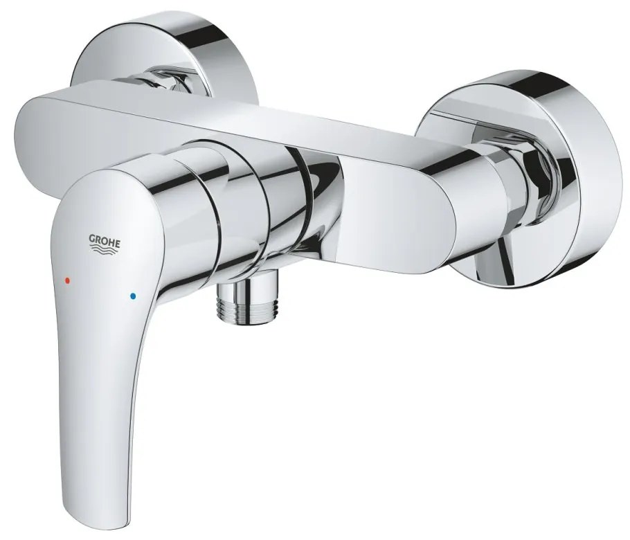 Baterie dus culoare crom Grohe Eurosmart New