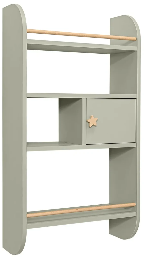 Raft pentru copii verde RAINBOW SAGE
