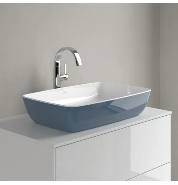 Lavoar pe blat, Villeroy&amp;Boch Artis, material TitanCeram, 58x38cm, Ocean, 417258BCW2