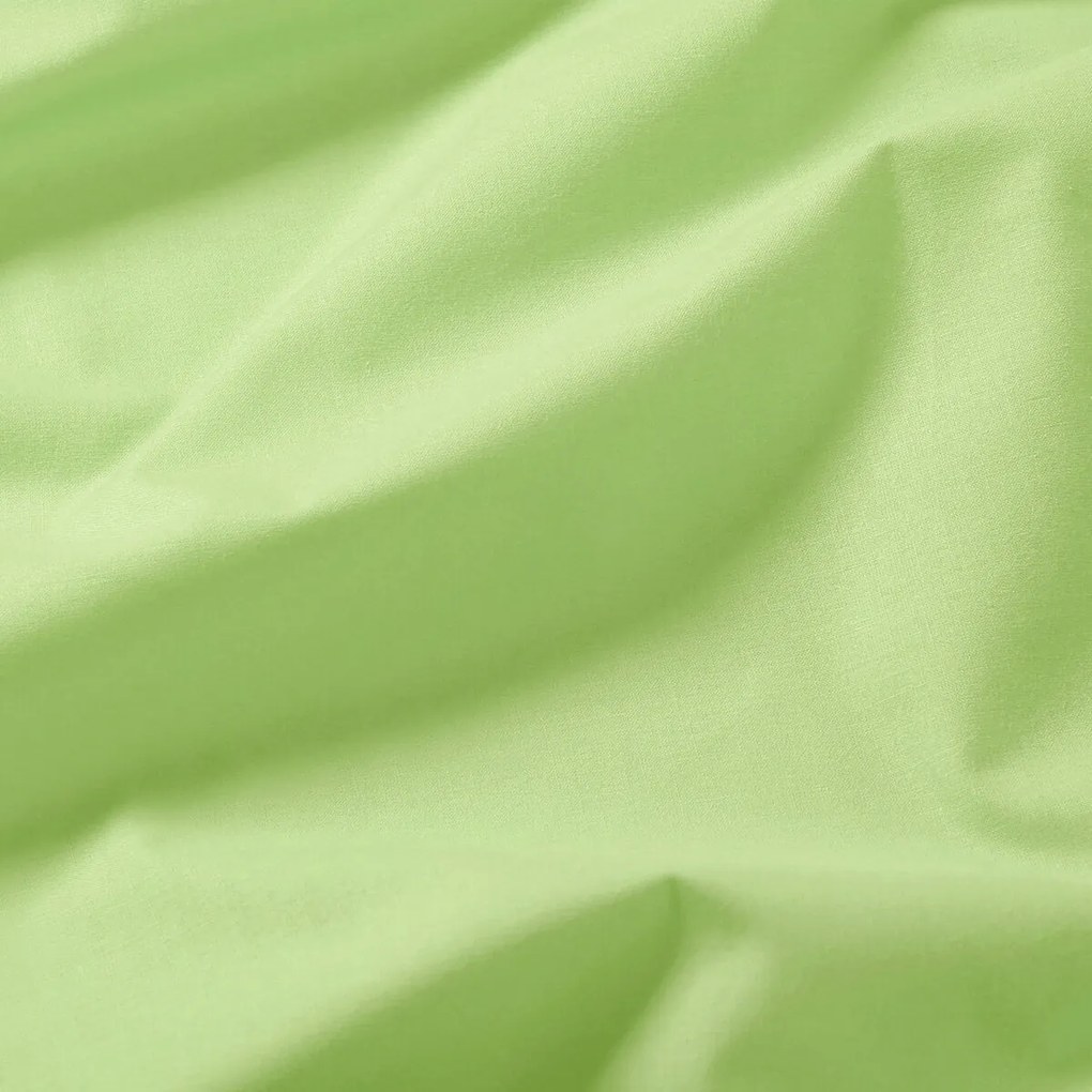 Goldea napron de masă 100% bumbac - verde de primăvară 20x180 cm
