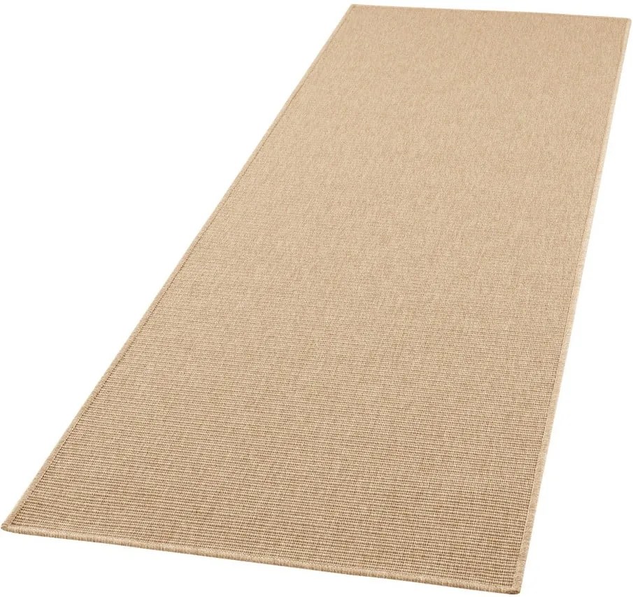 Covor tip traversă BT Carpet Nature, 80 x 350 cm, bej