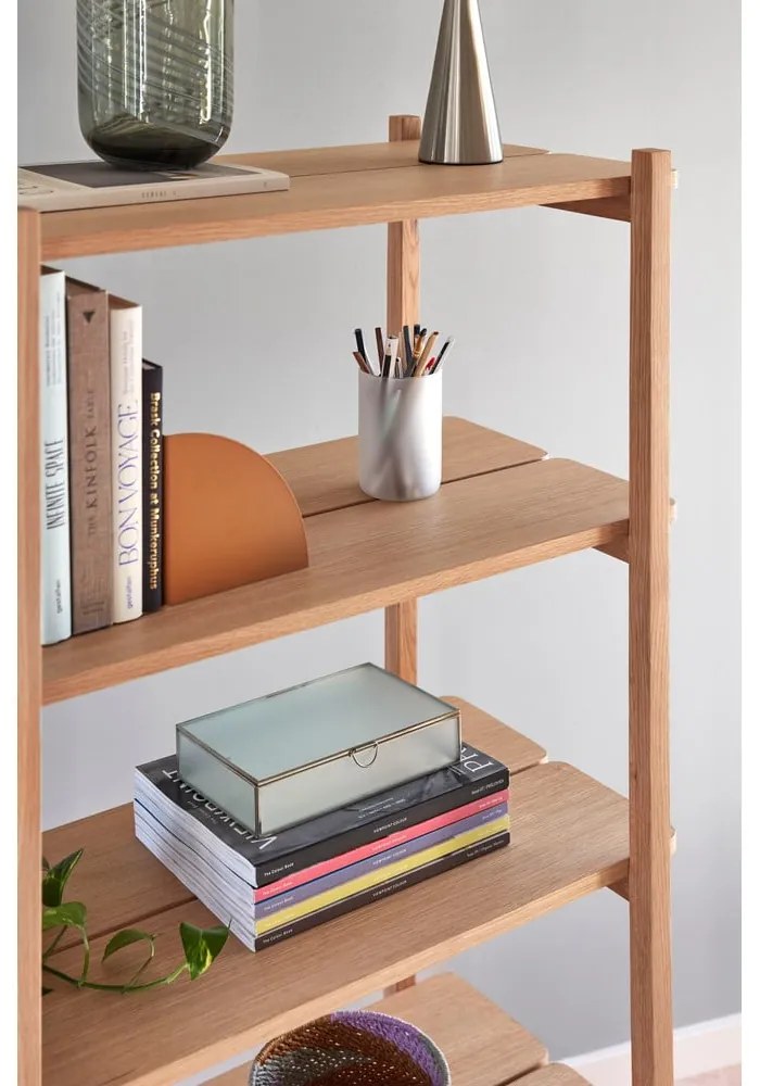 Etajeră din lemn de stejar 150x150 cm Mason – Hübsch