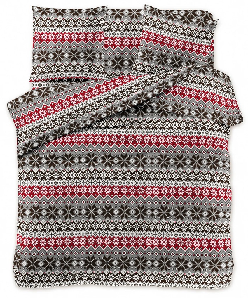 Lenjerie de pat din microfibra gri WIMPLE Dimensiune lenjerie de pat: 2 buc 70 x 90 cm | 200 x 220 cm