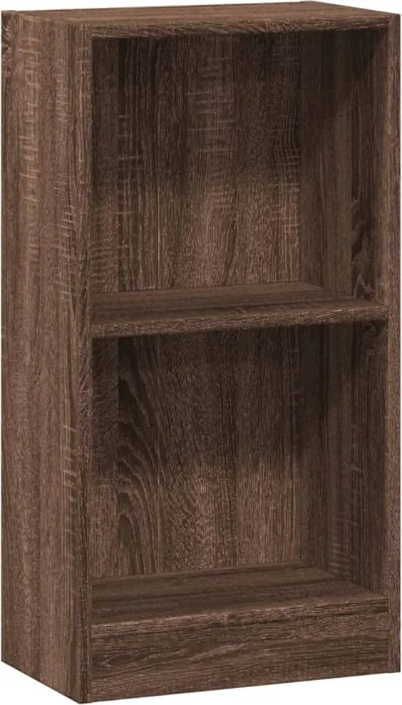 vidaXL Bibliotecă, stejar maro, 40x24x76 cm, lemn prelucrat