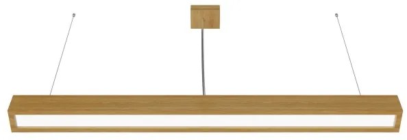 Lustră LED pe cablu LOOK LED/36W/230V 4000K 120 cm stejar APLED