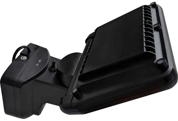 Proiector LED solar cu senzor TOMI LED/10W/7,4V 1800 mAh IP44 negru