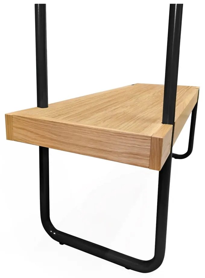 Set bancă și cuier cu construcție din oțel Woodman Ben