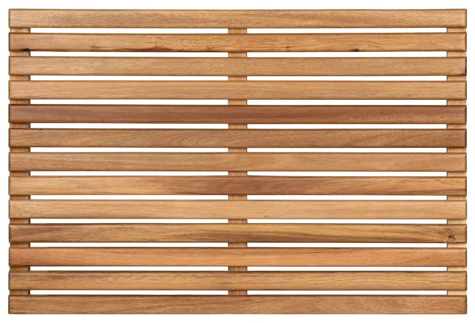 Covoraș de baie în culoare naturală din lemn 40x60 cm Acacia – Wenko