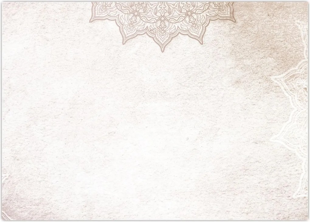 Tablou - Mandala pe zid (70x50 cm)