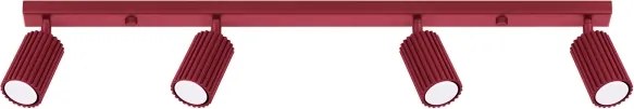 Brilagi - Spot LED CRESTO 4xGU10/10W/230V burgundiu