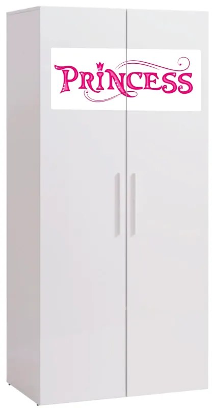 Dulap Printese, 2 usi