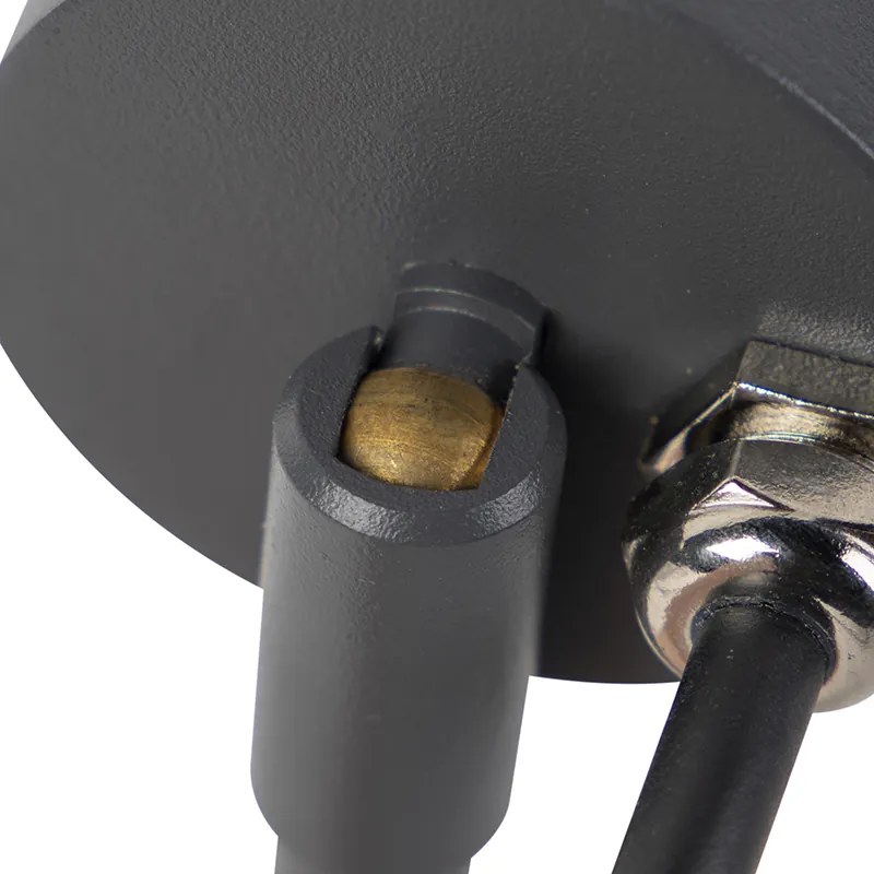 Spot inteligent modern antracit IP44 incl. WiFi GU10 - Solo