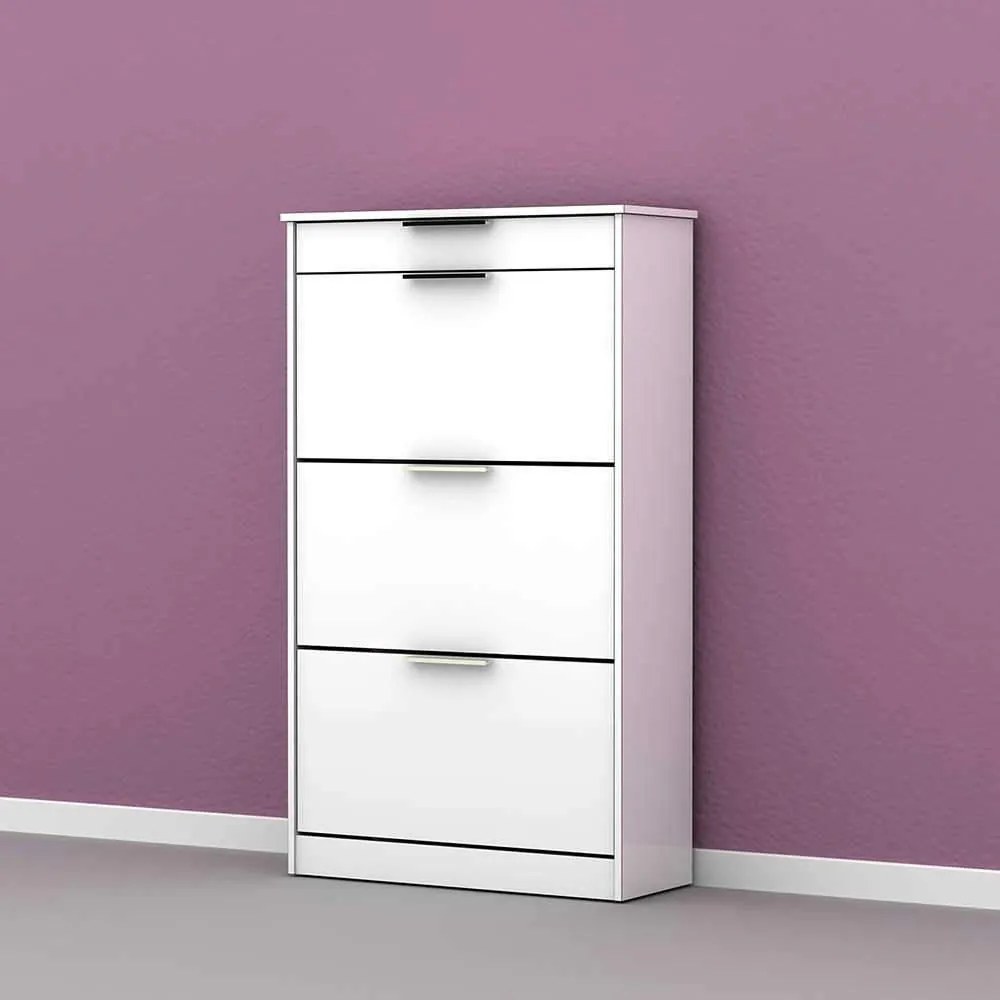 Pantofar Adore, 3 compartimente, capacitate 18 perechi incaltaminte, 75 x 128 x 29 cm