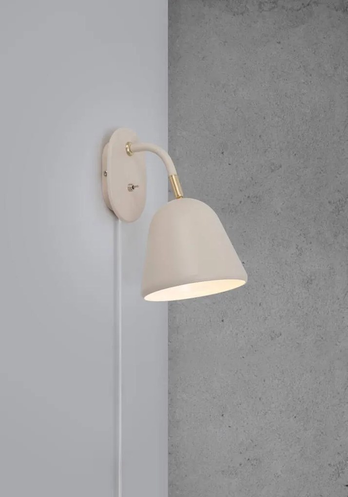 Aplica de perete design modern Fleur bej 2112101001 NL
