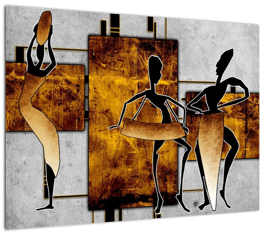 Tablou - Motiv cultura africană (70x50 cm)