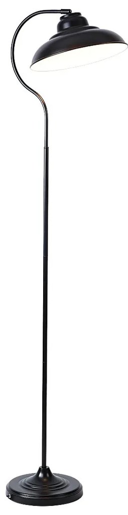Lampadar, lampa de podea design industrial Dragan negru