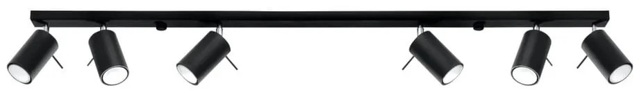 Lustră Nice Lamps Etna 6L, negru
