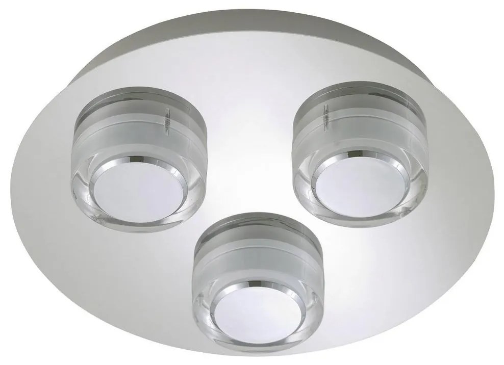 Briloner 2257-038 - Plafonieră baie LED SURF 3xLED/5W/230V IP44
