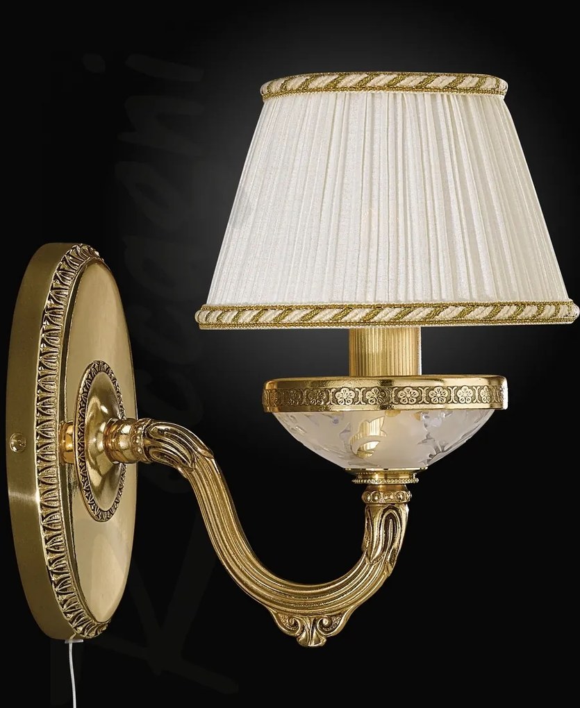 Aplica de perete clasica din alama design italian 6502