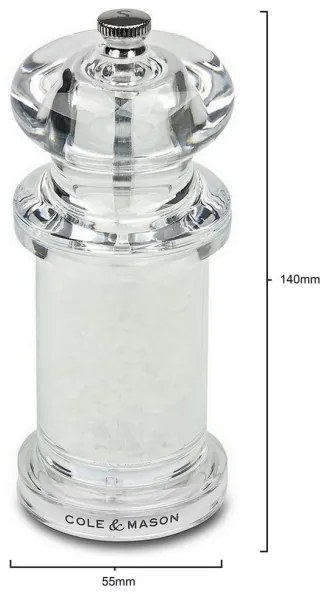 Cole&Mason - Râșniță sare PRECISION MILLS 14 cm