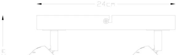 Spot LED dimabil MANU 2xGU10/5,8W/230V alb