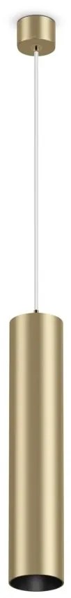 Pendul design tehnic Focus auriu mat