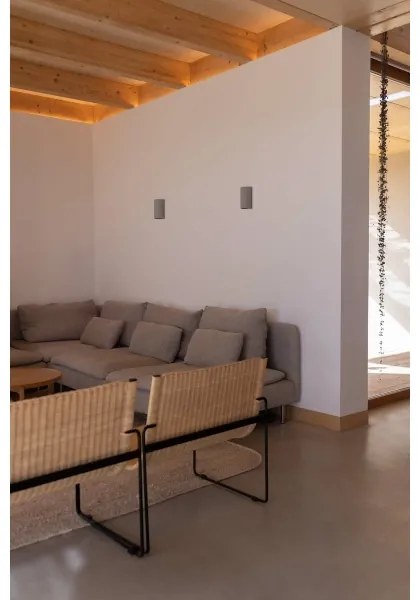 Aplică FARO 40540 SOLE 2xGU10/8W/230V gri rotund