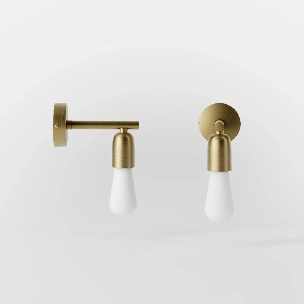 Aplica de perete minimalista din alama Sputnik