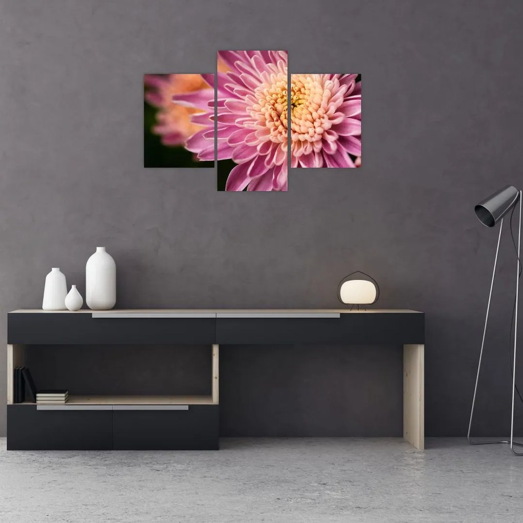 Tablou detailat cu flori (90x60 cm)