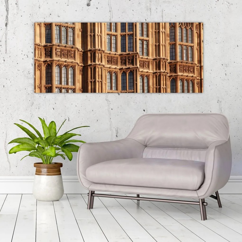 Tablou - Detaliu al clădirii (120x50 cm)