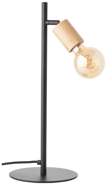 Brilliant - Lampă de masă 1xE27/28W/230V bambus