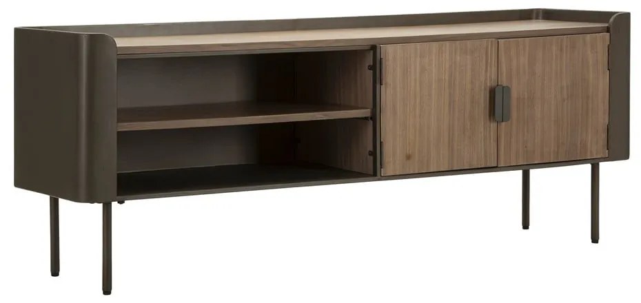 Comodă TV maro din lemn de brad 150x58 cm Toronto – Mauro Ferretti