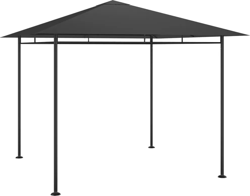 vidaXL Pavilion, antracit, 3x3x2,7 m, 180 g/m²