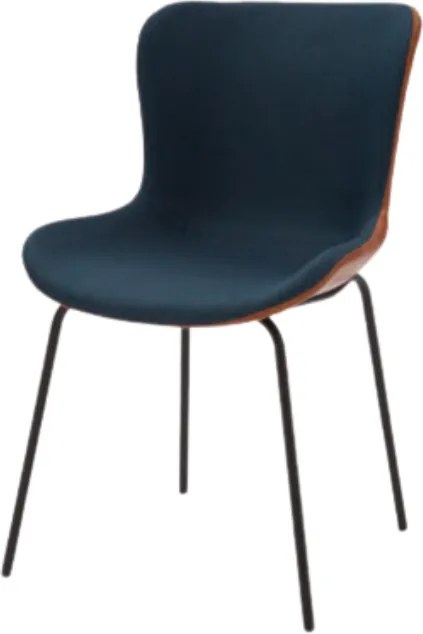 Scaun TEMPO, tesatura si piele ecologica - NEGRU - GRI