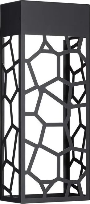 Aplica LED pentru exterior design arhitectural RAGNO negru