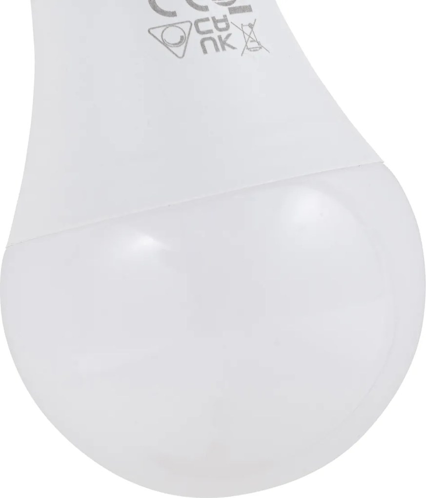 Set de 3 becuri LED inteligente E27, reglabile, A60, 9W, 806 lm, 2700K-6500K, inclusiv Zigbee Smart Hub