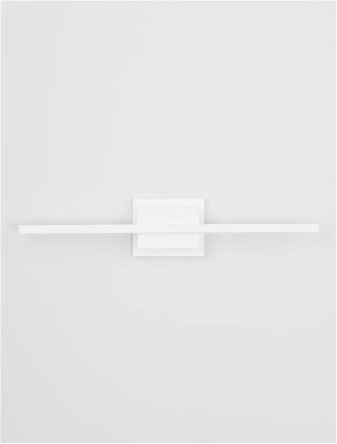 Aplica LED pentru oglinda / tablou AZURE alba L-60,5cm