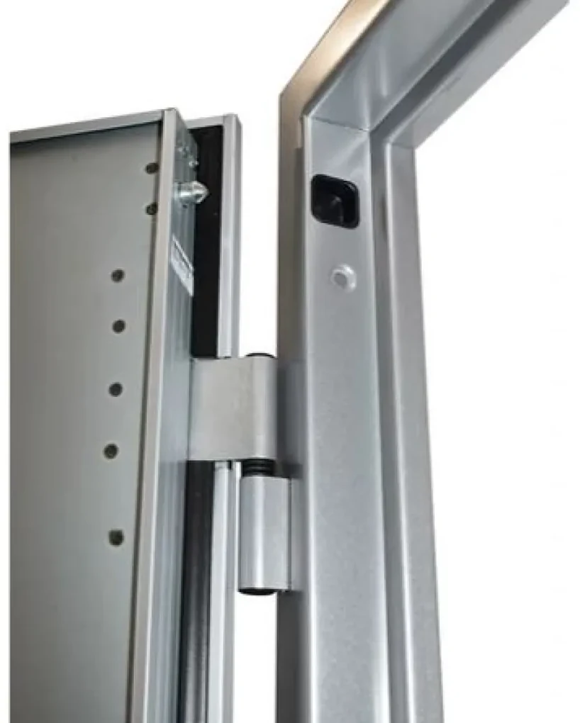 Usa metalica de intrare in apartament antiefractie - Dierre SPARTA 8 + Contratoc ST, Usa Alb + Toc Alb, 1.5 mm
