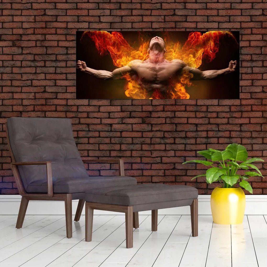 Tablou - Putera de bărbat (120x50 cm)