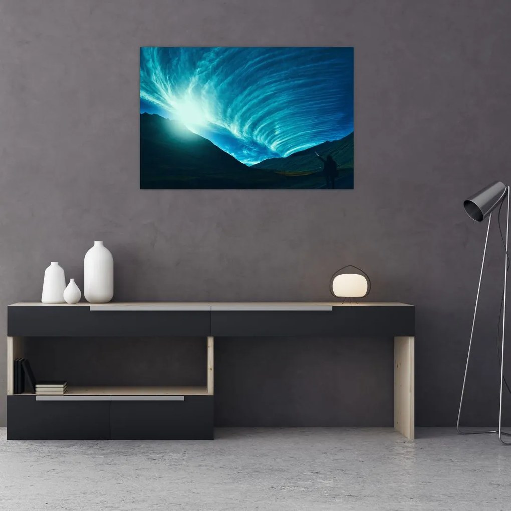 Tablou - Val din nori (90x60 cm)