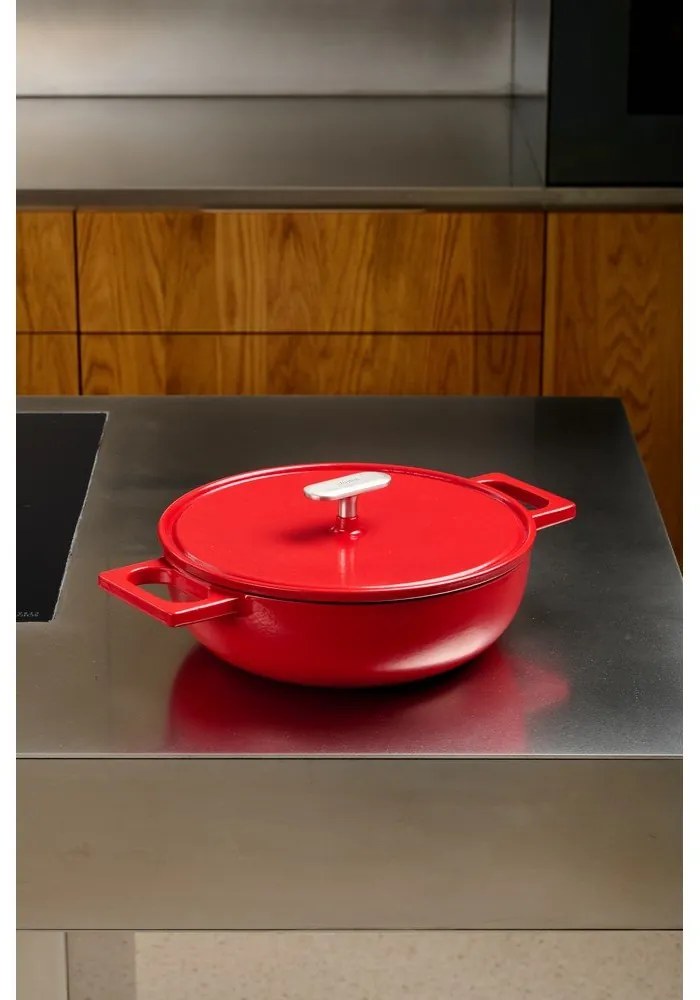 Tigaie cu capac din fontă ø 26 cm tegame Mattia 3.0 – FABINI