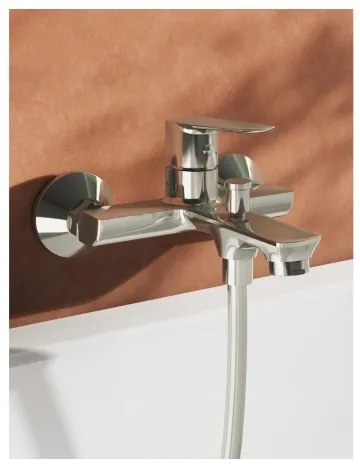 Ravak X070473 - Baterie pentru cadă LIFE, crom lucios