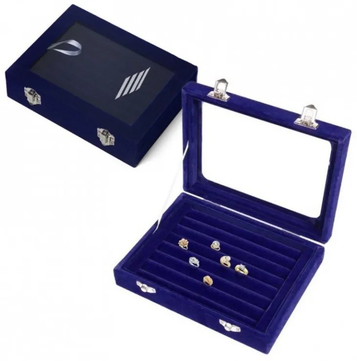 ShopJK CUTIE DE BIJUTERII ALBASTRĂ PD131GRAN