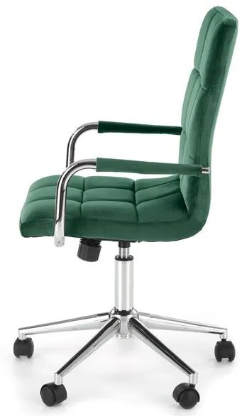 Scaun de birou Gonzo 4 Velvet Verde – H105 cm