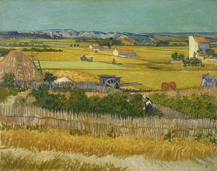 Reproducere The Harvest, 1888, Vincent van Gogh