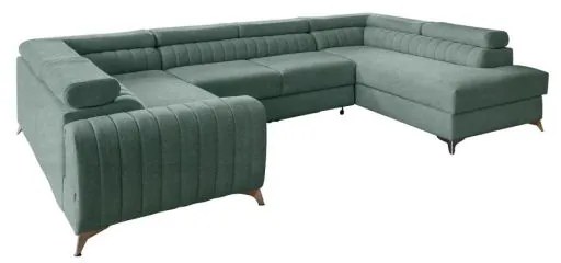 Colțar Louis 347cm verde